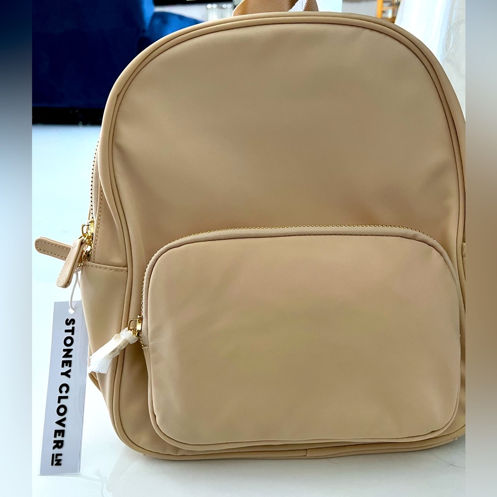 Stoney clover mini backpack in Sand